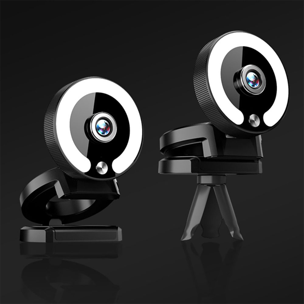 Sensei Photo 4K Webcam with Ring Light